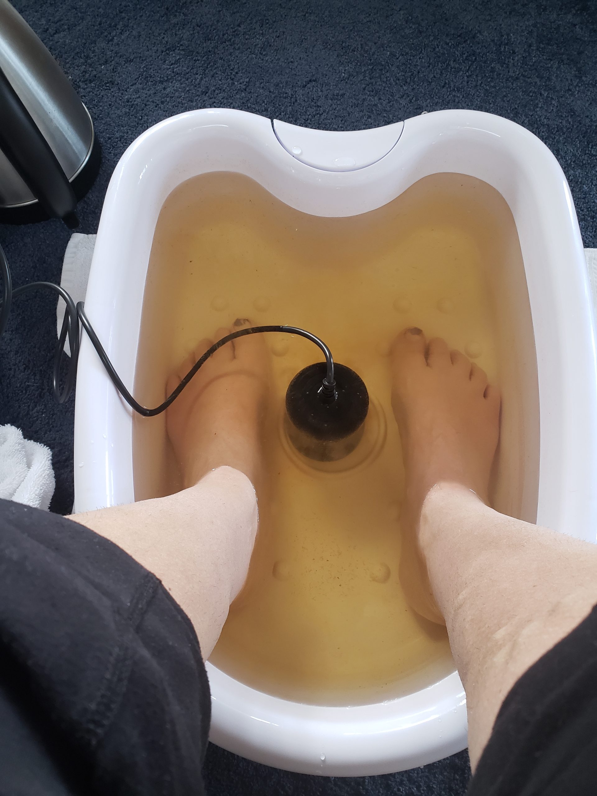 footbath 10 minutes